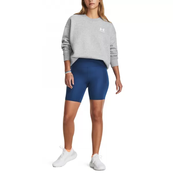  Dámska mikina UNDER ARMOUR ESSENTIAL FLC OS CREW 1379475-012 SIVÁ 