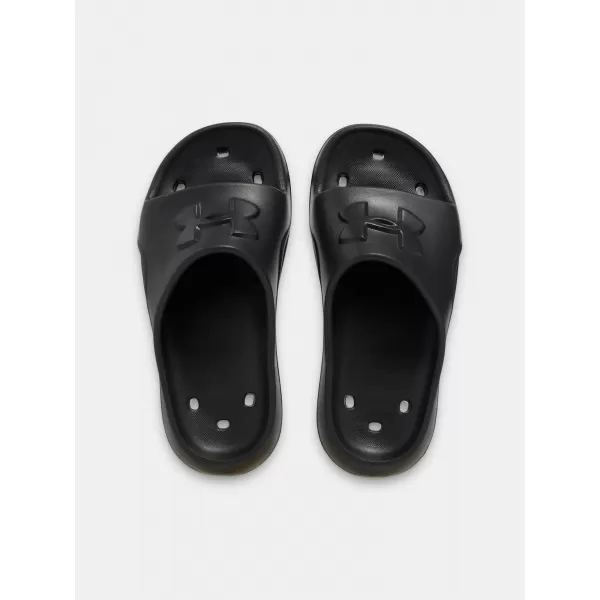  Chlapčenské papuče UNDER ARMOUR B LOCKER V SL 3028732-001 ČIERNA 