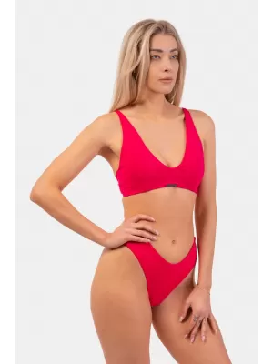 Plavky Triangle Bralette s vypchávkami - Top 457 PINK Nebbia