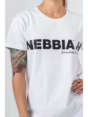 Tričko GYM ESSENTIALS 380 WHITE Nebbia