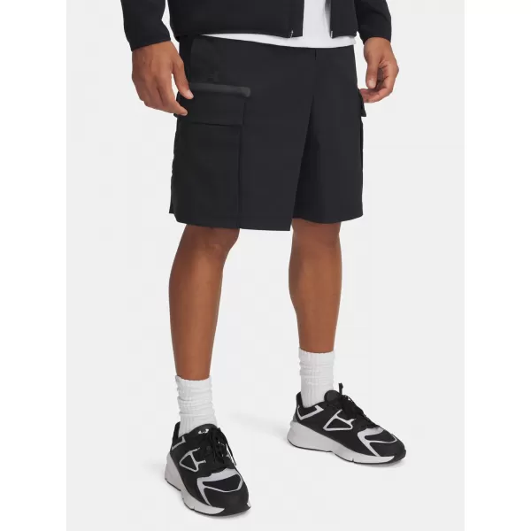  Pánske šortky UNDER ARMOUR UNSTOPPABLE UTILITY SHORT 1390257-001 ČIERNA 
