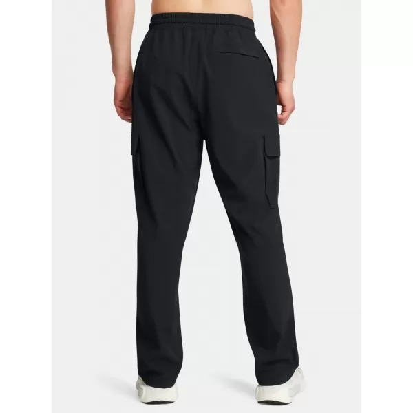  Pánske športové nohavice UNDER ARMOUR VIBE WOVEN CARGO PANTS 1386558-001 ČIERNA 