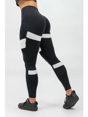 Legíny s vysokým pásom TRUE HERO 244 BLACK Nebbia
