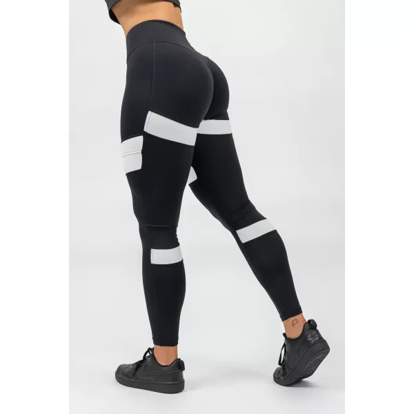  Legíny s vysokým pásom TRUE HERO 244 BLACK Nebbia 