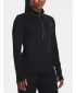 Dámske tričko UNDER ARMOUR QUALIFIER RUN 1/2 ZIP 1379349-001 ČIERNA