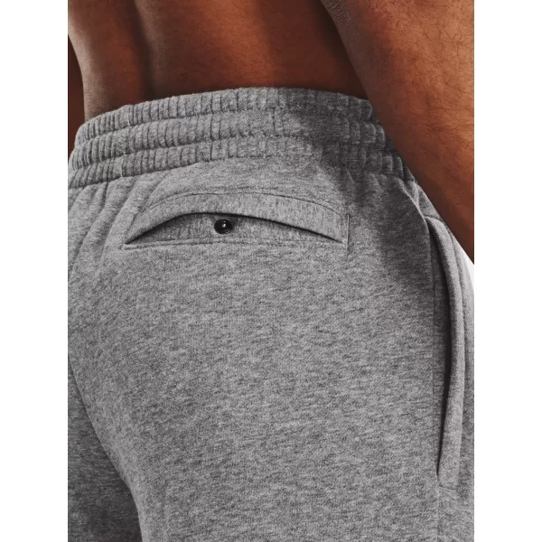  Pánske šortky UNDER ARMOUR RIVAL FLEECE SHORTS 1379779-025 SIVÁ 