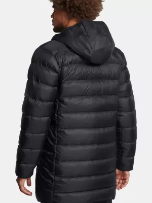 Pánska bunda UNDER ARMOUR LEGEND DOWN PARKA 1385839-001 ČIERNA