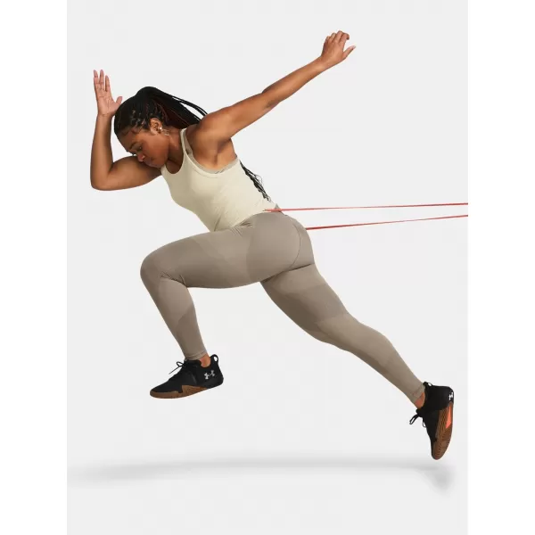  Dámske legíny UNDER ARMOUR VANISH ELITE SEAMLESS ANKLEG 1383550-200 HNEDÁ 