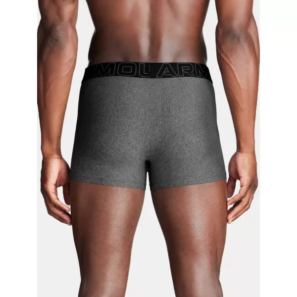  Pánske boxerky UNDER ARMOUR M PERF TECH 3IN (1KS) 1383877-025 SIVÁ 
