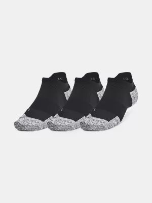 Ponožky UNDER ARMOUR AD RUN CUSHION NS (3 PÁRY) 1387044-001 ČIERNA