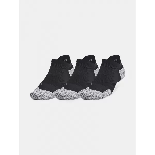  Ponožky UNDER ARMOUR AD RUN CUSHION NS (3 PÁRY) 1387044-001 ČIERNA 