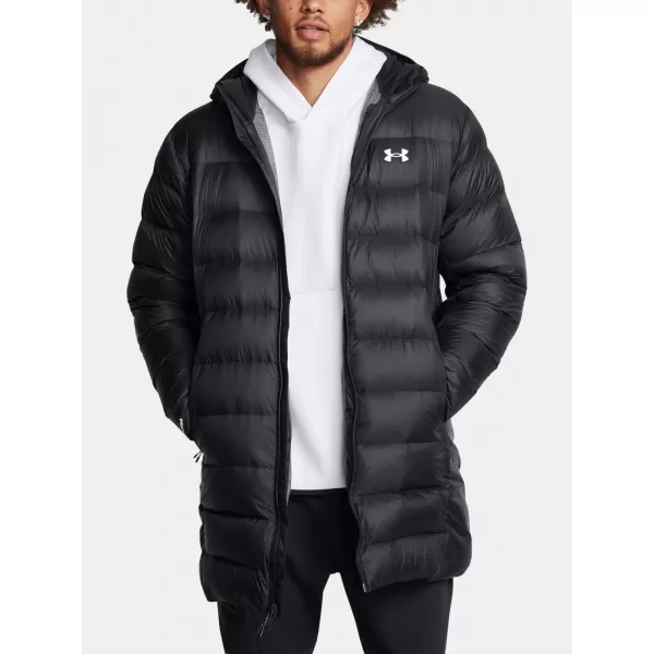  Pánska bunda UNDER ARMOUR LEGEND DOWN PARKA 1385839-001 ČIERNA 
