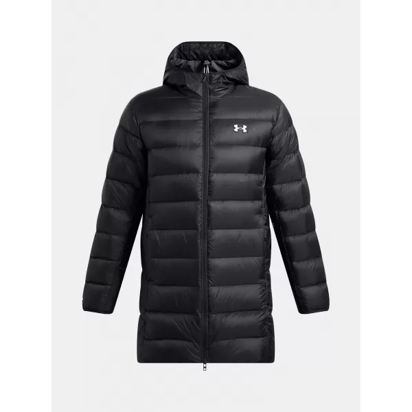  Pánska bunda UNDER ARMOUR LEGEND DOWN PARKA 1385839-001 ČIERNA 