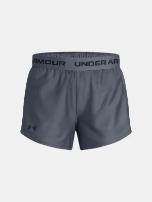 Dievčenské šortky UNDER ARMOUR G TECH PLAY UP SHORT 1390075-044 SIVÁ