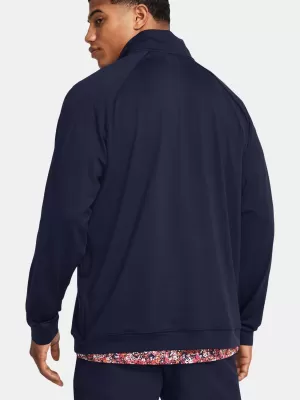 Pánska mikina UNDER ARMOUR MIDLAYER QZ LB 1383254-410 MODRÁ
