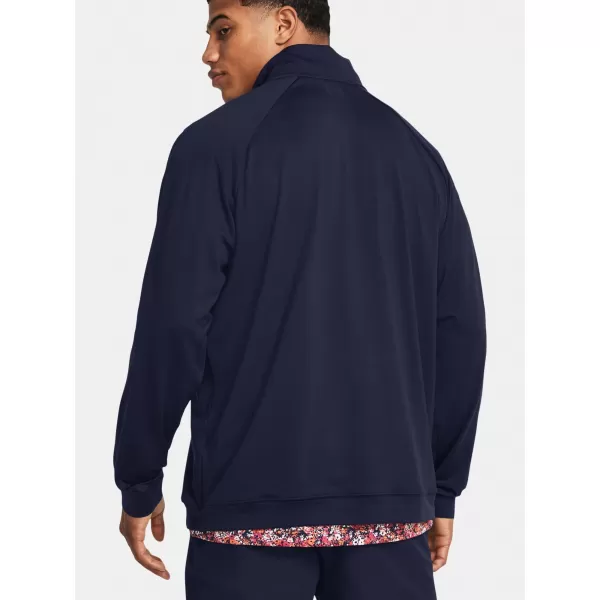  Pánska mikina UNDER ARMOUR MIDLAYER QZ LB 1383254-410 MODRÁ 