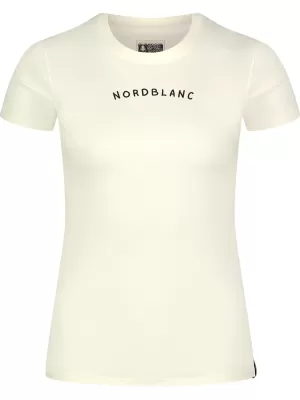 Dámske tričko NORDBLANC INTERSECT NBSLT8179 KRÉMOVO BIELA