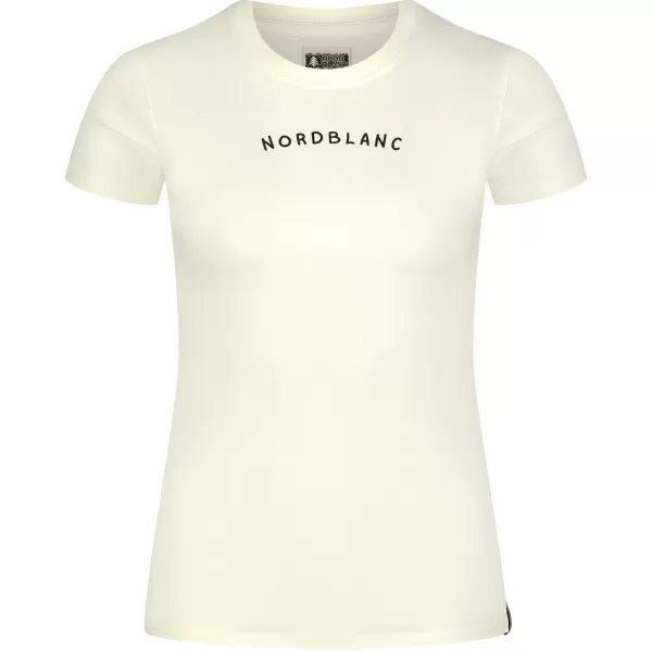  Dámske tričko NORDBLANC INTERSECT NBSLT8179 KRÉMOVO BIELA 