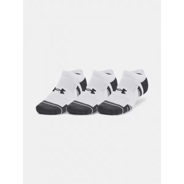  Ponožky UNDER ARMOUR PERFORMANCE TECH NS (3 PÁRY) 1379503-100 BIELA 