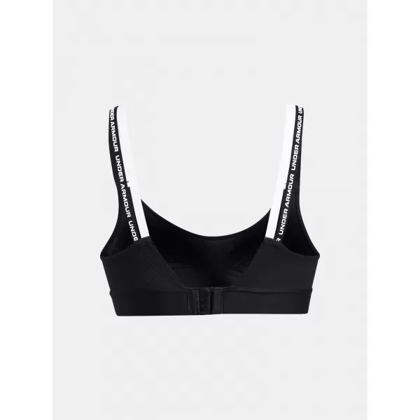  Dámska podprsenka UNDER ARMOUR INFINITY MID 2.0 RIB BRA 1385433-001 ČIERNA 