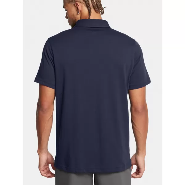  Pánske tričko UNDER ARMOUR ICON POLO 1386608-410 MODRÁ 