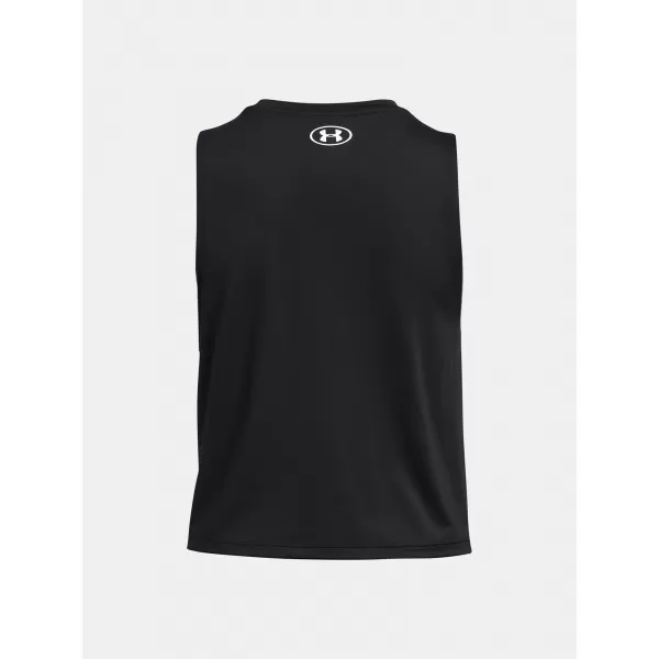  Dámske tielko UNDER ARMOUR VANISH ENERGY CROP TANK 1383654-001 ČIERNA 