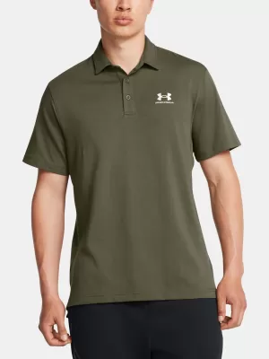 Pánske tričko UNDER ARMOUR ICON POLO 1386608-390 ZELENÁ
