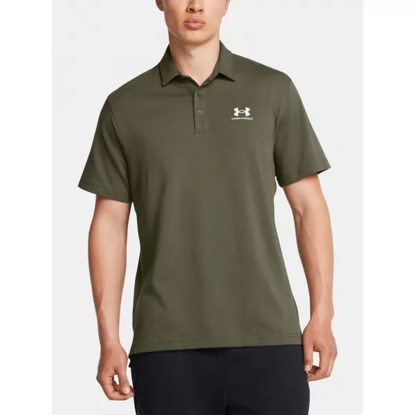  Pánske tričko UNDER ARMOUR ICON POLO 1386608-390 ZELENÁ 