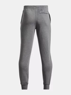 Chlapčenské tepláky UNDER ARMOUR RIVAL FLEECE JOGGERS 1379787-025 SIVÁ