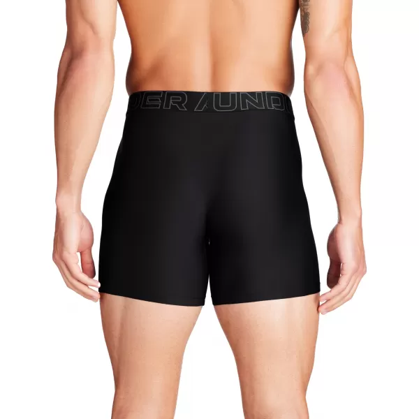  Pánske boxerky UNDER ARMOUR M PERF TECH 6IN (1KS) 1383849-001 ČIERNA 