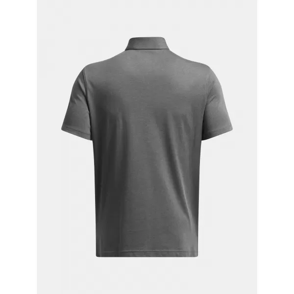 Pánske tričko UNDER ARMOUR ICON POLO 1386608-025 SIVÁ 