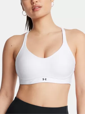 Dámska podprsenka UNDER ARMOUR INFINITY LOW 2.0 BRA 1384126-100 BIELA
