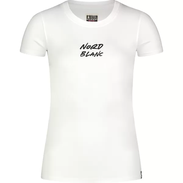  Dámske tričko NORDBLANC FIN NBSLT8170 BIELA 