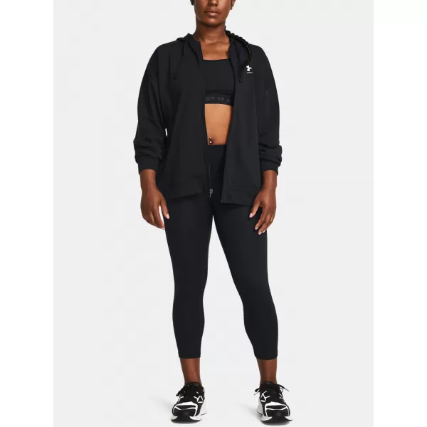  Dámske legíny UNDER ARMOUR MOTION CAPRI 1383609-001 ČIERNA 