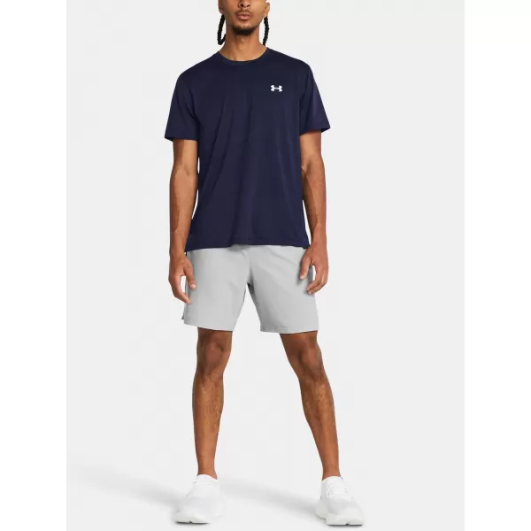  Pánske šortky UNDER ARMOUR LAUNCH 7 UNLINED SHORTS 1382622-011 SIVÁ 