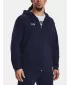 Pánska mikina UNDER ARMOUR RIVAL FLEECE FZ HOODIE 1379767-410 MODRÁ