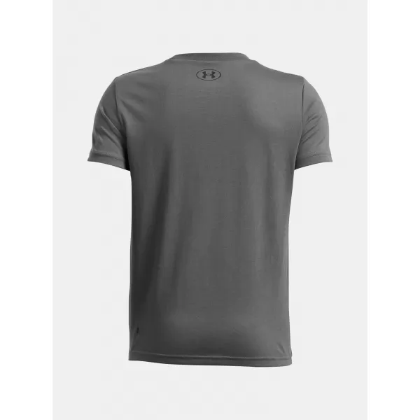  Chlapčenské tričko UNDER ARMOUR B SPORTSTYLE LC SS 1389962-012 SIVÁ 