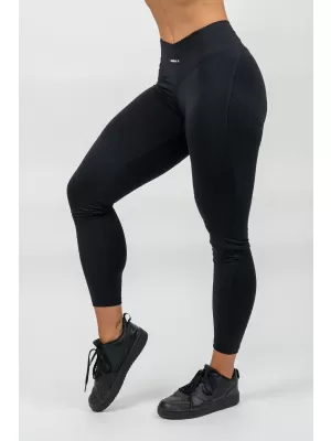 Legíny tvarujúce vysoký pás GLUTE PUMP 247 BLACK Nebbia