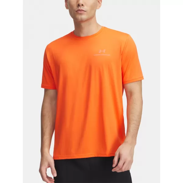  Pánske tričko UNDER ARMOUR VANISH ENERGY SS 1383973-847 ORANŽOVÁ 