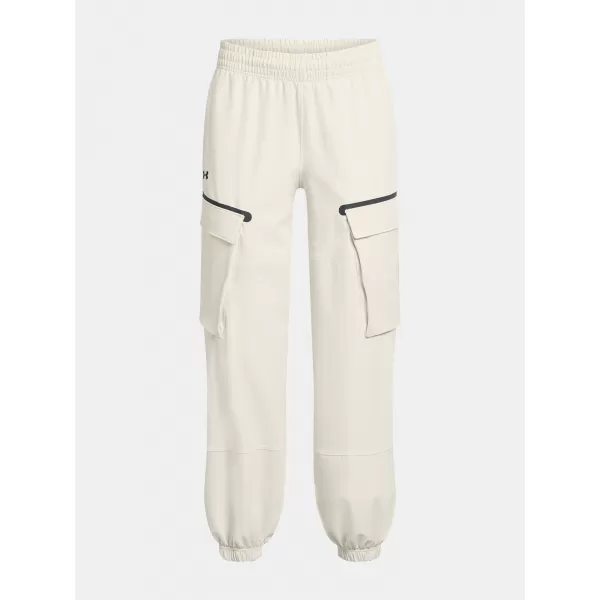 Dámske športové nohavice UNDER ARMOUR UNSTOPPABLE CARGO PANT 1386481-110 BIELA 