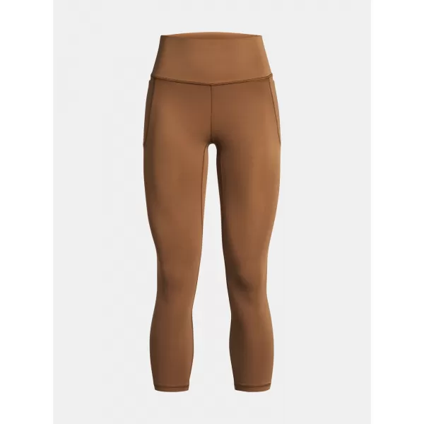  Dámske legíny UNDER ARMOUR MERIDIAN ANKLE LEG 1382525-253 HNEDÁ 
