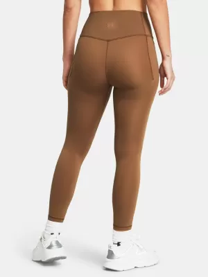Dámske legíny UNDER ARMOUR MERIDIAN ANKLE LEG 1382525-253 HNEDÁ
