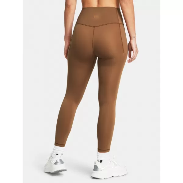  Dámske legíny UNDER ARMOUR MERIDIAN ANKLE LEG 1382525-253 HNEDÁ 