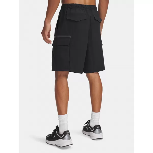  Pánske šortky UNDER ARMOUR UNSTOPPABLE UTILITY SHORT 1390257-001 ČIERNA 
