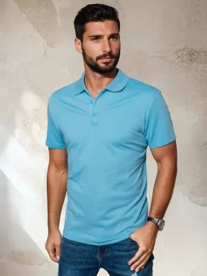 Pánske t -shirt DSTREET PX0552 MODRÝ