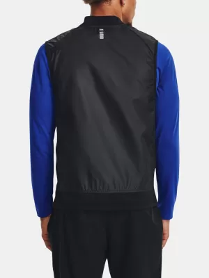 Pánska vesta UNDER ARMOUR STRM INS RUN VEST 1380870-001 ČIERNA