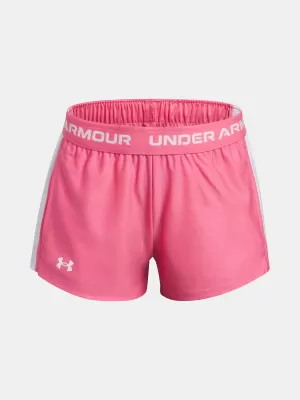 Dievčenské šortky UNDER ARMOUR G TECH PLAY UP SHORT 1390075-672 RUŽOVÁ