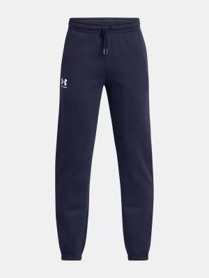 Chlapčenské tepláky UNDER ARMOUR B ICON FLC JOGGER TAPING 1390294-410 MODRÁ