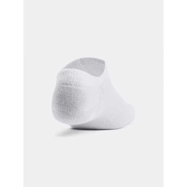  Ponožky UNDER ARMOUR ESSENTIAL NO SHOW (6 PÁRŮ) 1382611-100 BIELA 