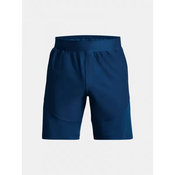  Pánske šortky UNDER ARMOUR UNSTOPPABLE HYBRID SHORTS 1373780-426 MODRÁ 